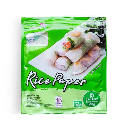 

Java Super Food Rice Paper Bulat | Kulit Lumpia 50 Lembar