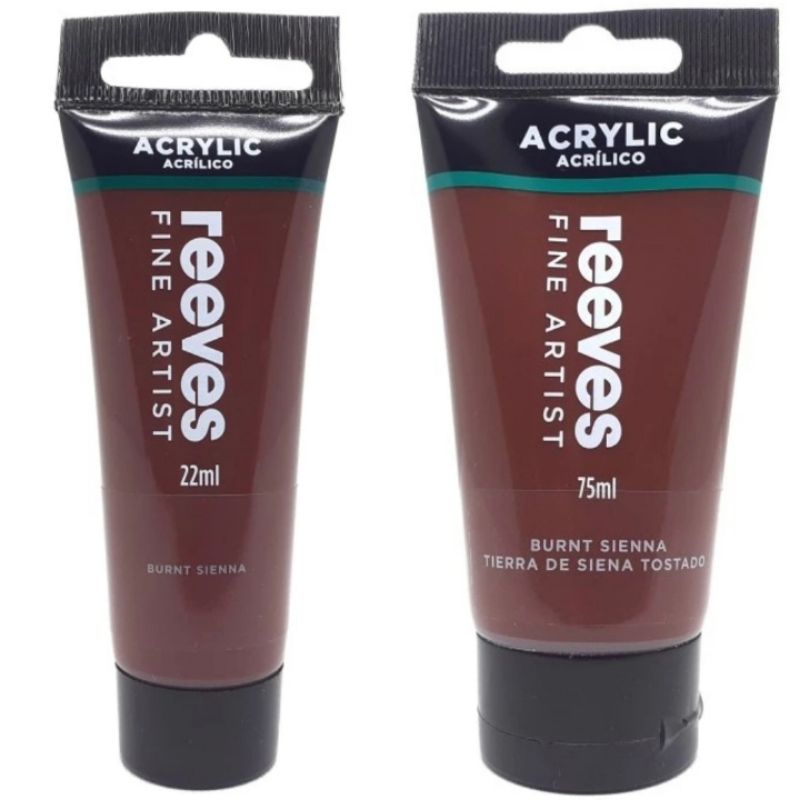 

Reeves Acrylic Colour 75ml / 22ml Burnt Sienna