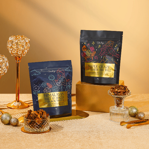 

RB Sodachips HIMALAYAN SALT & SPICES Black Truffle Mix Nuts Snack