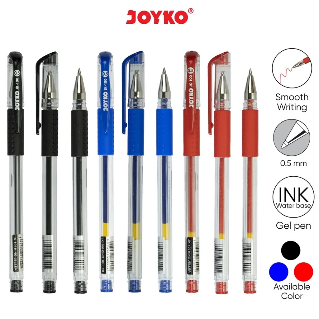 

Gel Pen Pulpen Pena Joyko JK-100 0.5 mm