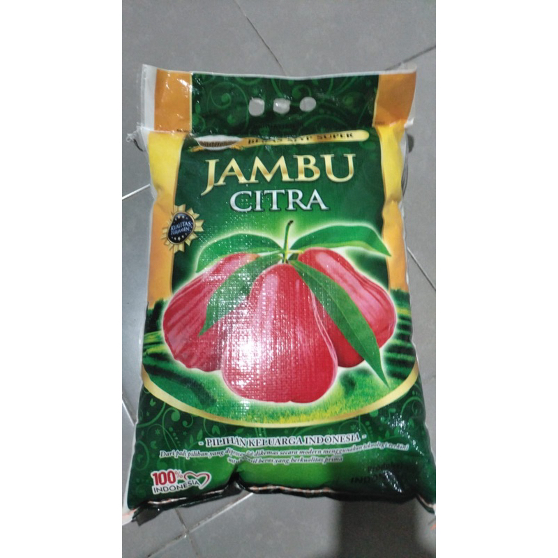 

Beras cap jambu citra 10 kg dijamin pulen