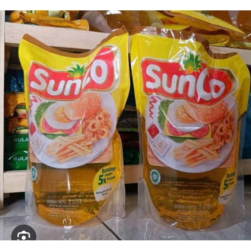 

SUNCO minyak goreng 2 liter/Sunco minyak goreng bening sehat