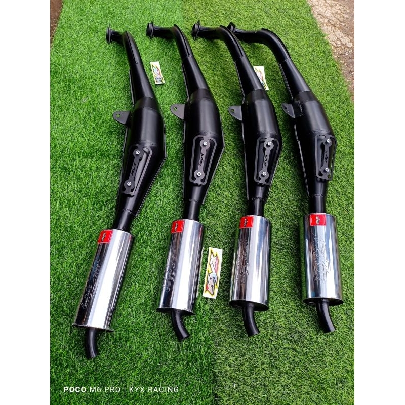 Knlpot yamaha alfa pnp footstep fizR sirip premium