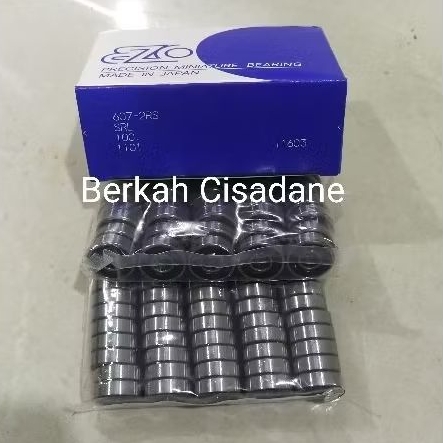 BEARING 607 2RS ( TUTUP KARET ) MERK EZO JEPANG