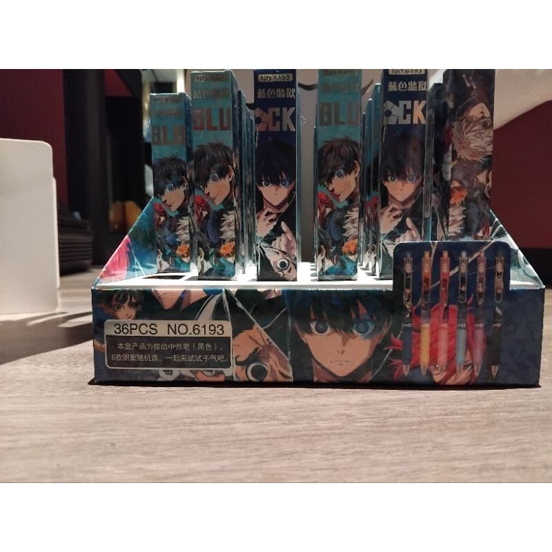

Blind Box Mystery Box Pulpen Gel Blue lock