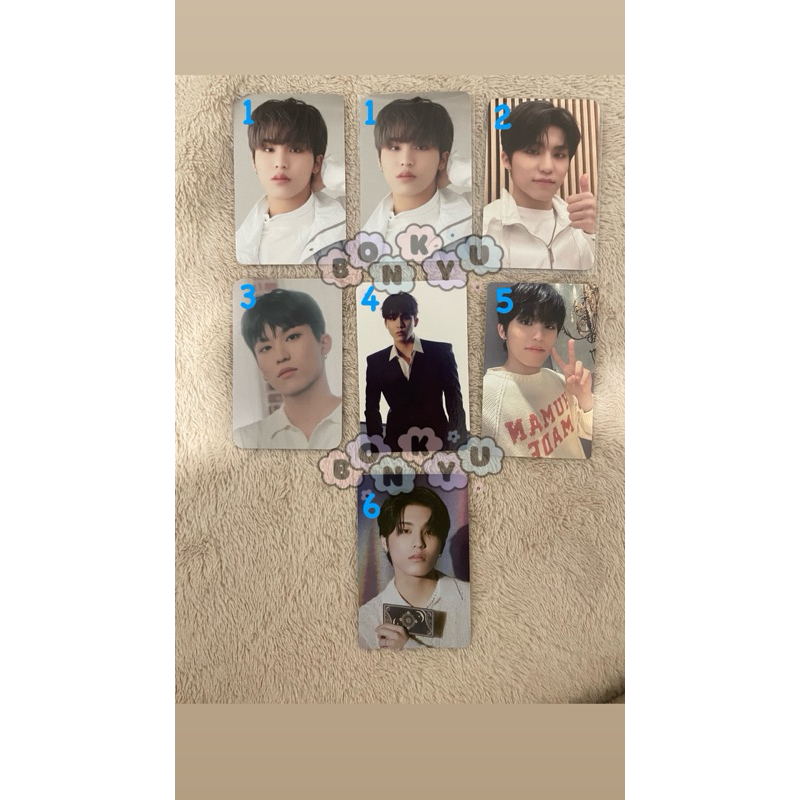 PC Photocard Jeongwoo Treasure TSS The Second Step Chapter One / TREASURE NIGHT GARDEN / TREASURE 2n