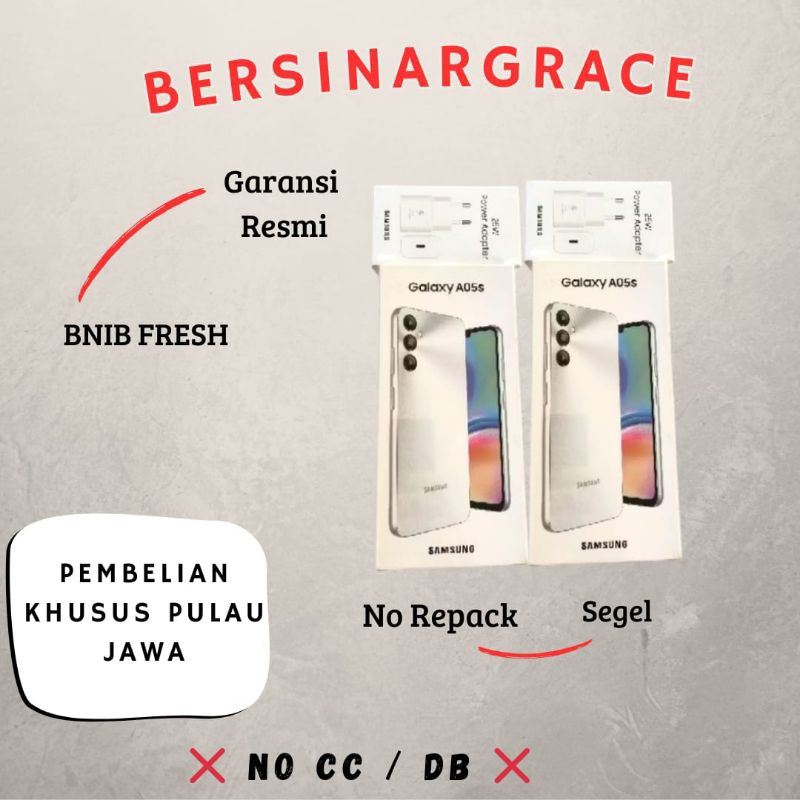 Samsung Galaxy A05s new garansi resmi