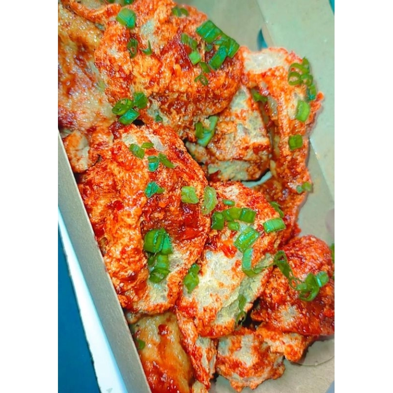 

Tahu walek balado pedas manis.