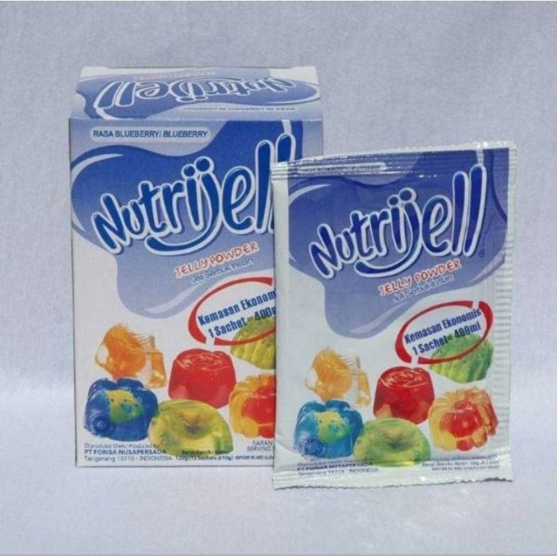 

nutrijell rasa blubery10 gram isi 12 pcs