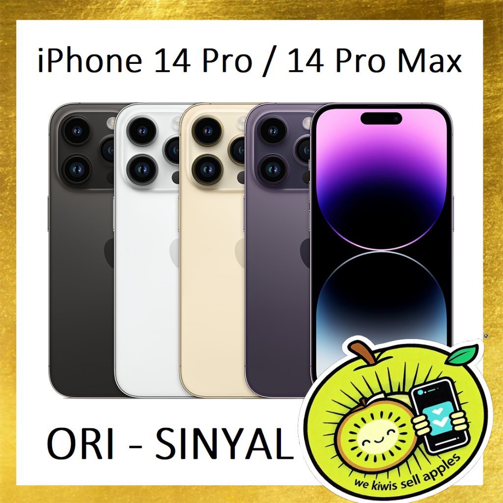 Apple iPhone 14 Pro Max / 14 Pro Second Ex Inter 128GB 256GB 512GB Apple