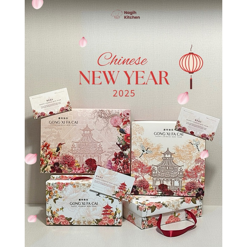 

[KHUSUS REQUEST TANGGAL‼️] cny chinese new year hampers imlek 2025 kue kering premium nastar wisman choco mede almond cookies kastangel edam cheese kue kacang sagu keju semprit vanilla cokelat dahlia cookies hampers isi 1 2 3 4 hampers 300 350 gr gram