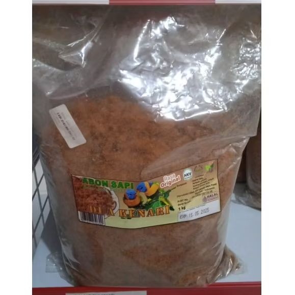 

Abon Sapi cap Dua Kenari 1kg