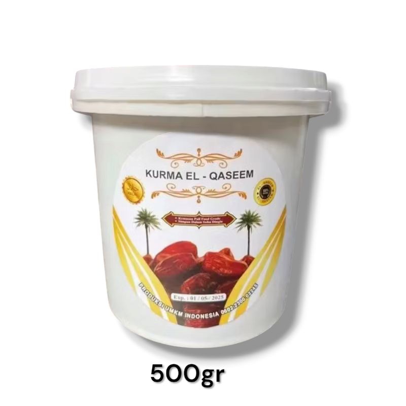 

BEST SELLER✅️KURMA EMBER PREMIUM AL QASEEM 500 GR/KURMA EMBER EL QASEEM 500 GR HALAL