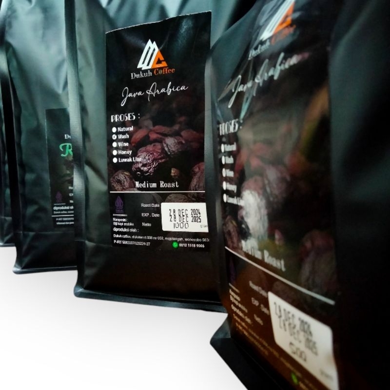 

biji kopi bubuk arabika 1kg [roastbean] arabica natural wonosobo