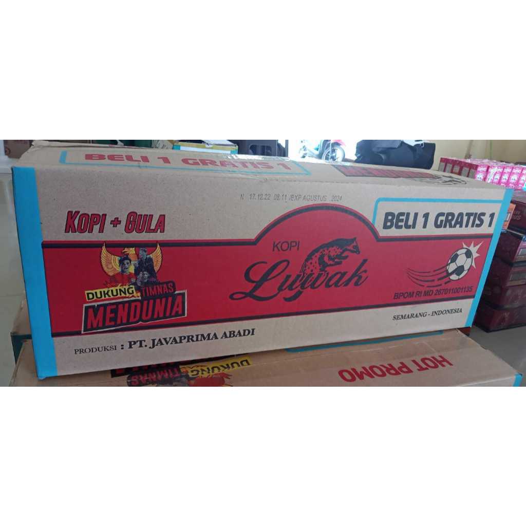 

LUWAK DUO 2IN1 25GR DUS ( 180 SACHET )