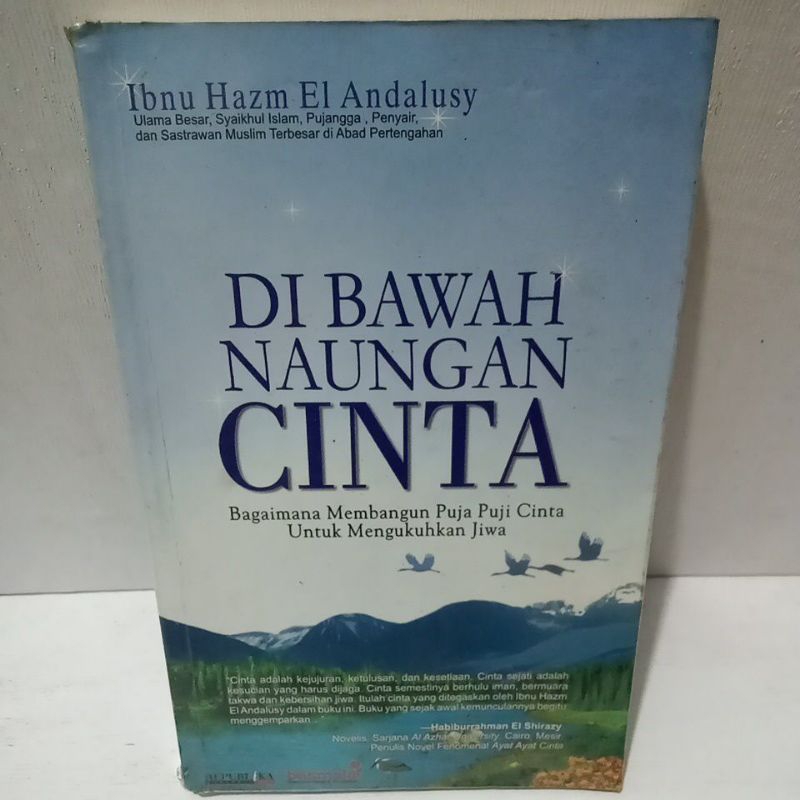 Buku Original DI BAWAH NAUNGAN CINTA - IBNU HAZM EL ANDALUSY