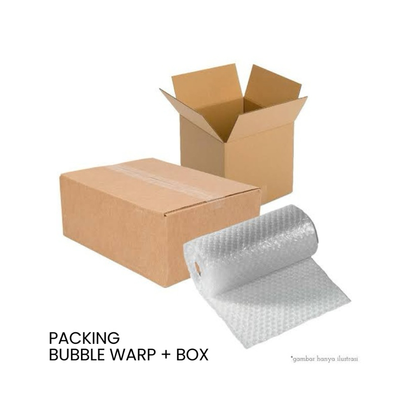 

Packaging Tambahan Bubble Warp & Box