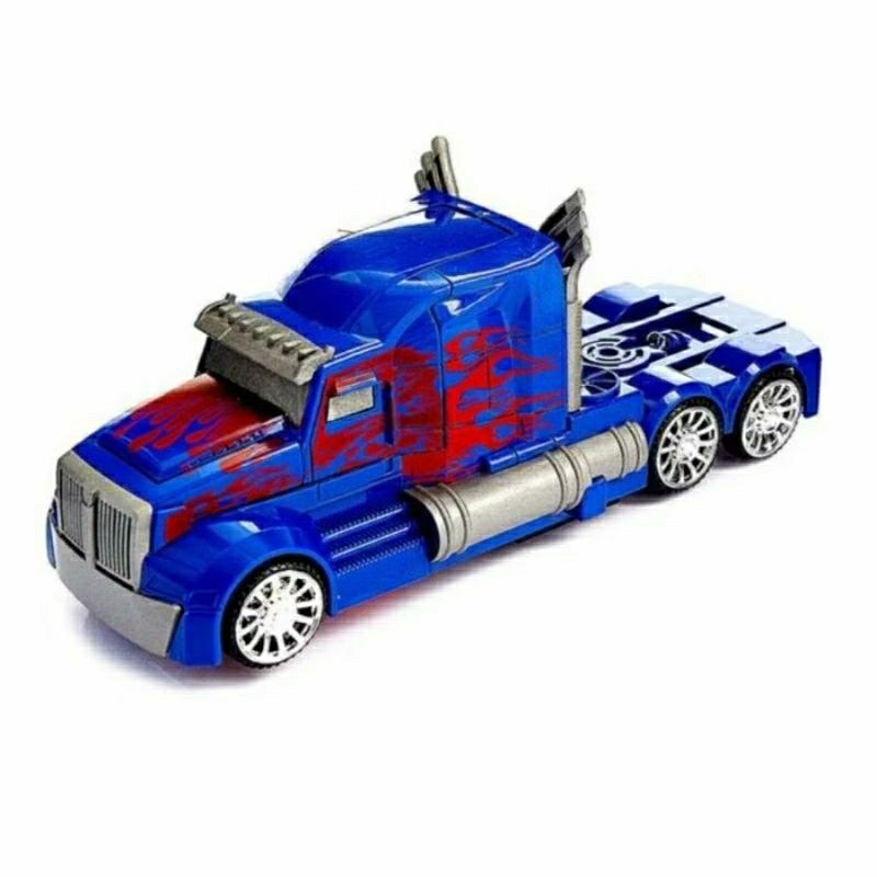 Mainan Anak Mobil Robot Transform Optimus Prime/ Mainan Mobil Berubah Robot Optimus Prime