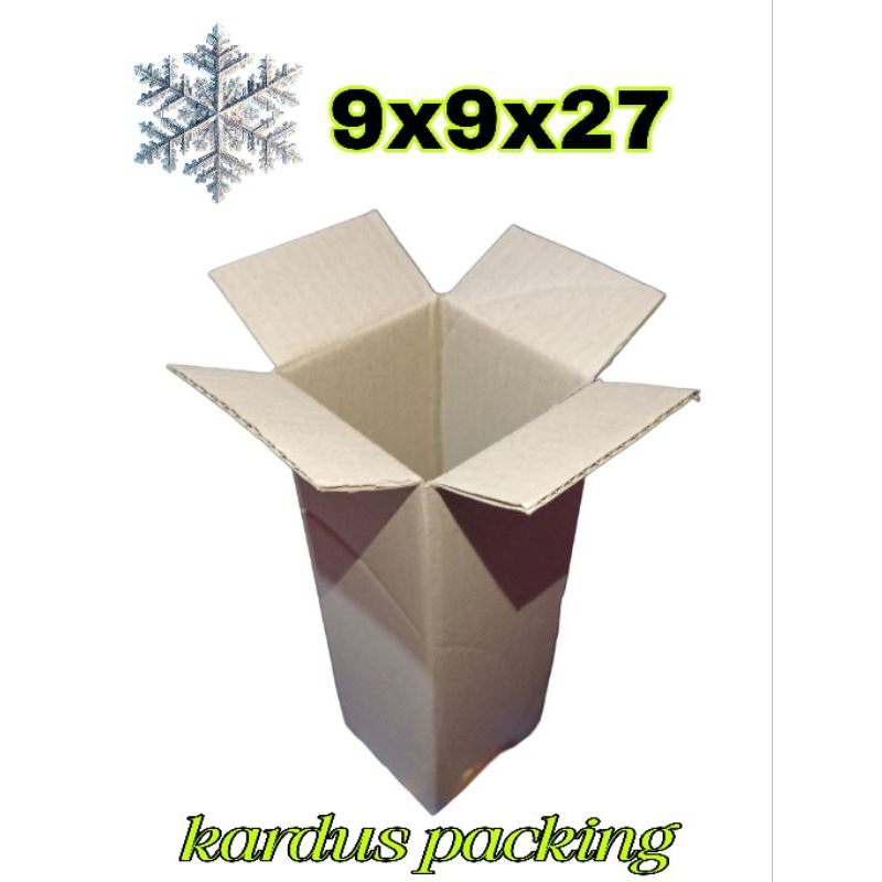 

kardus packing UK 9x9x27 kardus kecil kardus besar