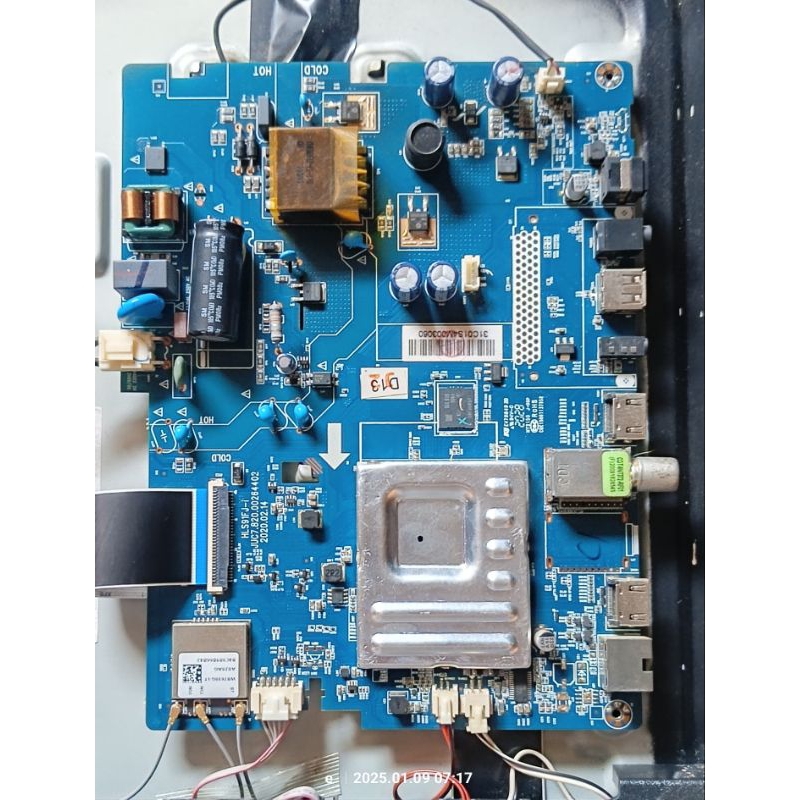 mb mainbord tv CHANGHONG L32K2 32K2 l32k2 ori soket lebar