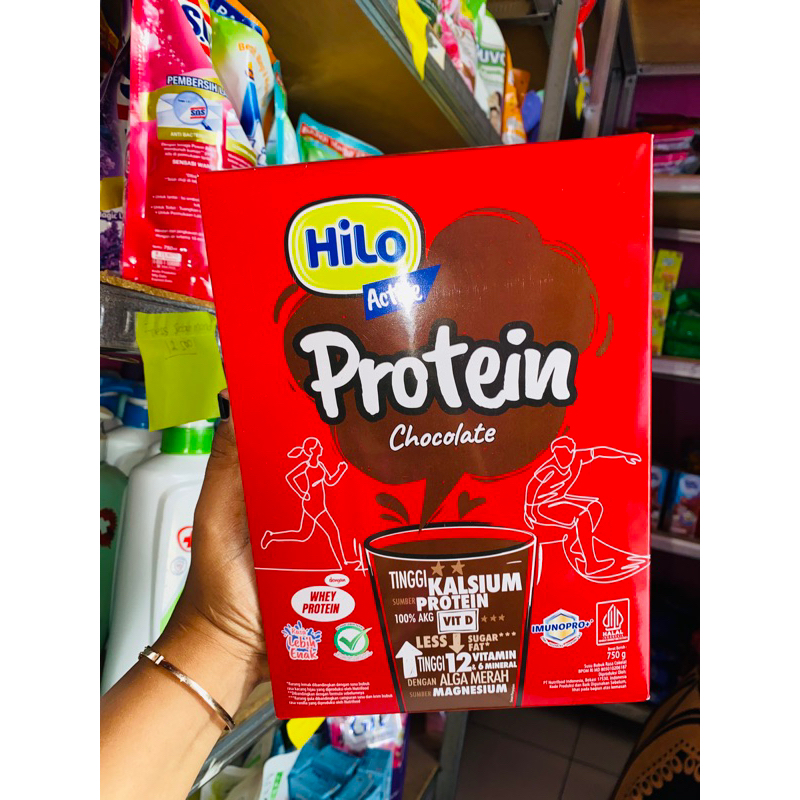 

HiLo active Protein Chocolate Kalsium 750g exp 2026