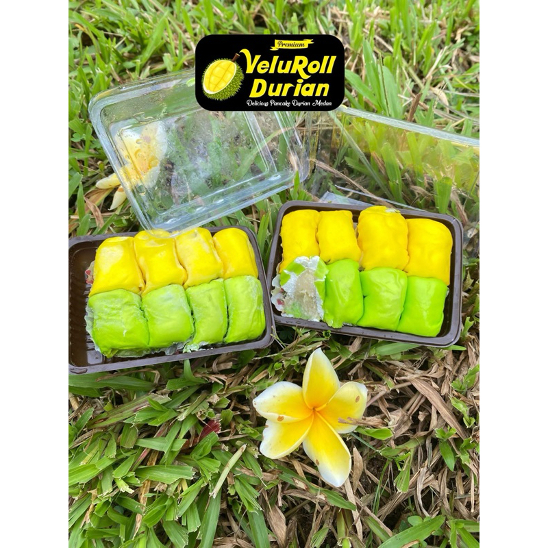 

Ready Makassar - VeluRoll Durian - Pancake durian mini - pancake durian medan