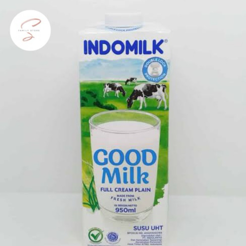 

Indomilk Susu Cair UHT Plain 950ml