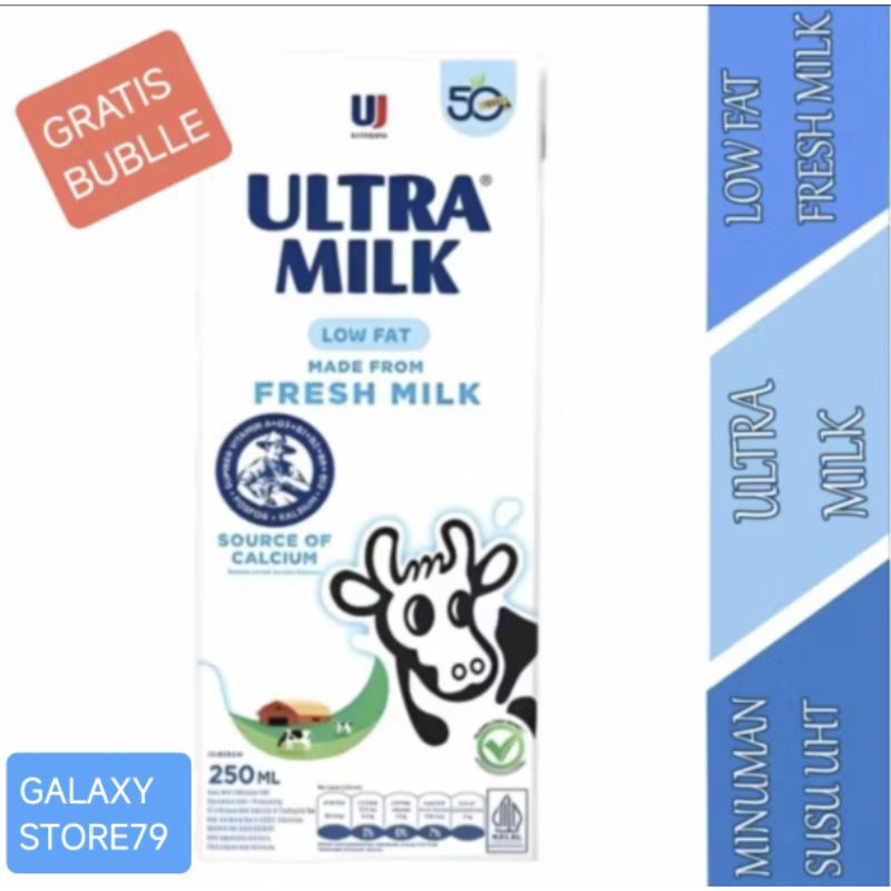 

ULTRA MILK LOW FAT FRESH MILK 250 ML