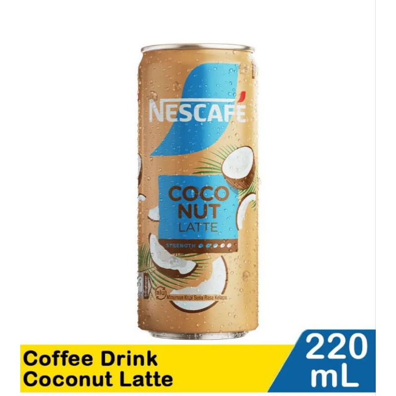 

Nescafe Coffee Drink Coconut Latte 220mL