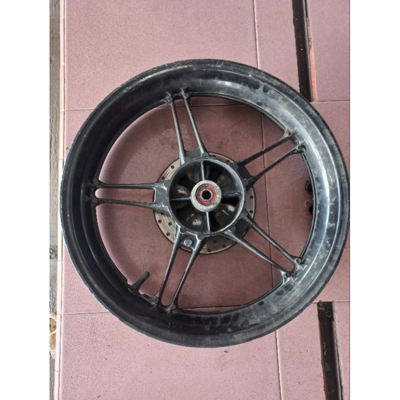 velg roda belakang yamaha mx king 150 aslinori