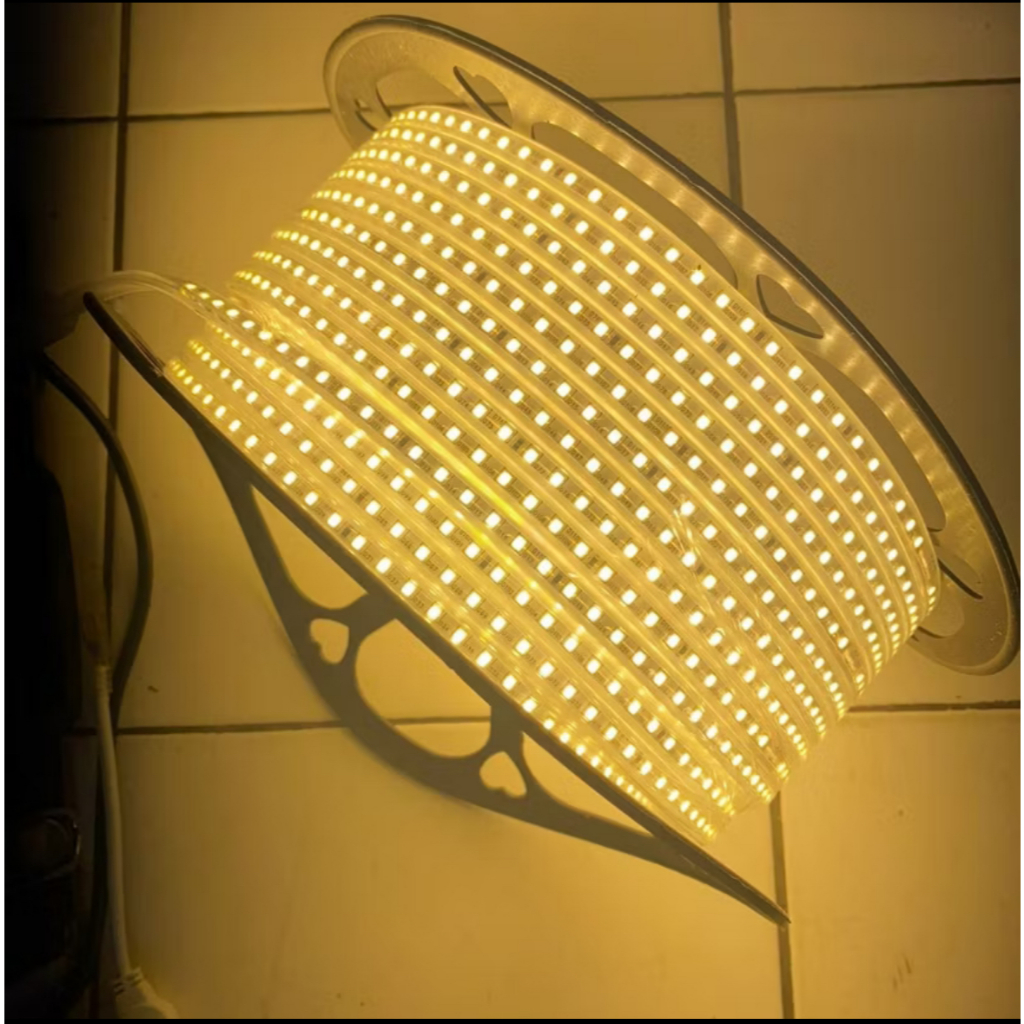 Lampu led strip selang SMD 2835 220v 100m 100meter 120led 220V lampu led strip