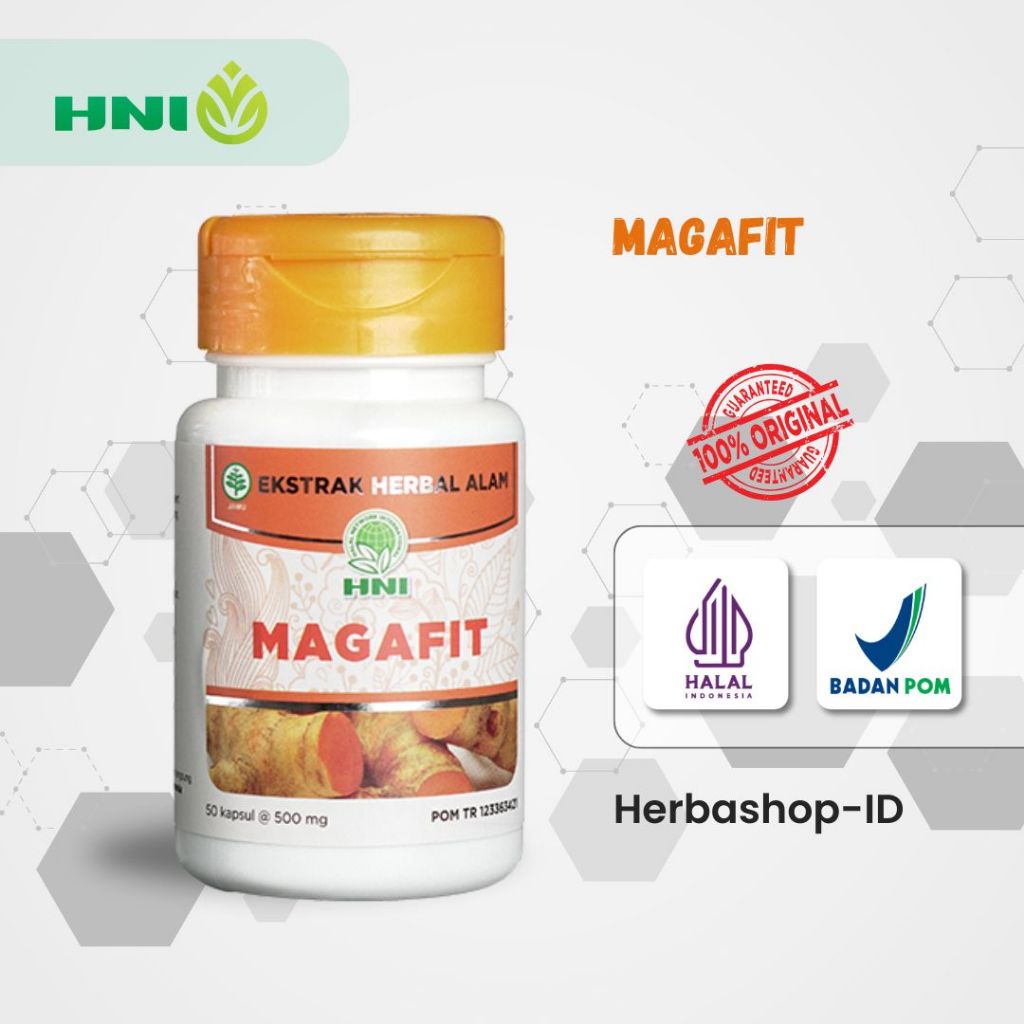 Magafit HNI HPAI Obat Maag Kronis Obat Gerd Alami Herbal Obat Asam Lambung HNI HPAI