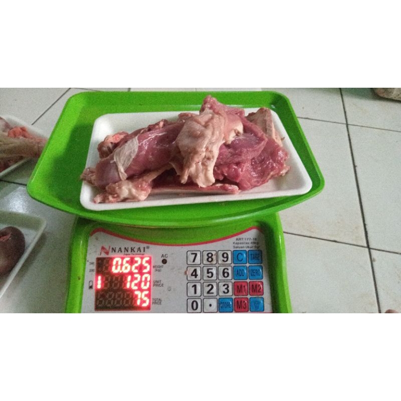 

Daging kambing dan tulang iga