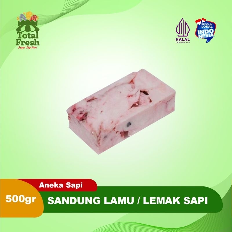 Sandung Lamur  Sapi  / lemak Sapi 500 gr