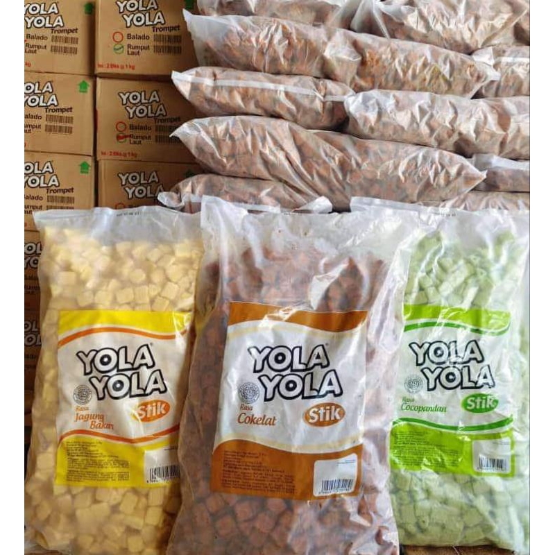 

Yola Yola momogi varian lengkap 500gram