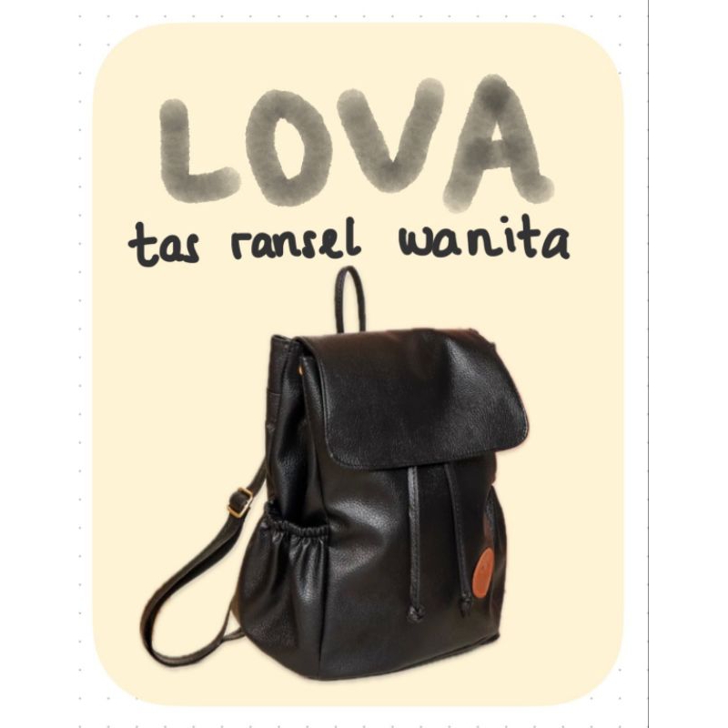 LOVA Tas Ransel Wanita SHASA