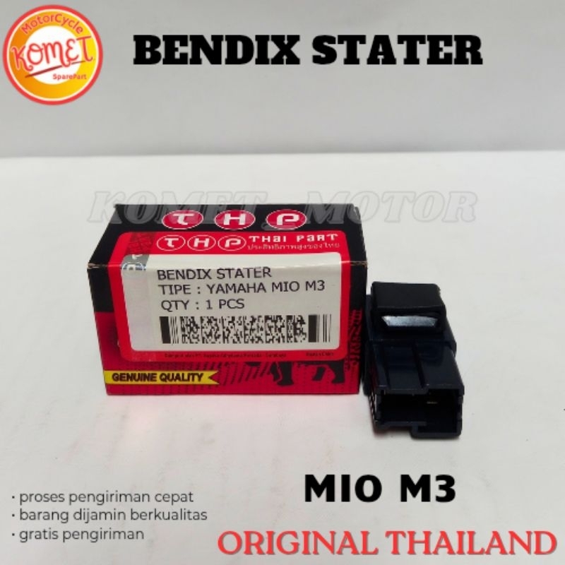 [KOMET] BENDIK STATER SWITCH STATER MIO M3/SOUL GT 125/XRIDE 125/FINO 125 [THP/TKD]