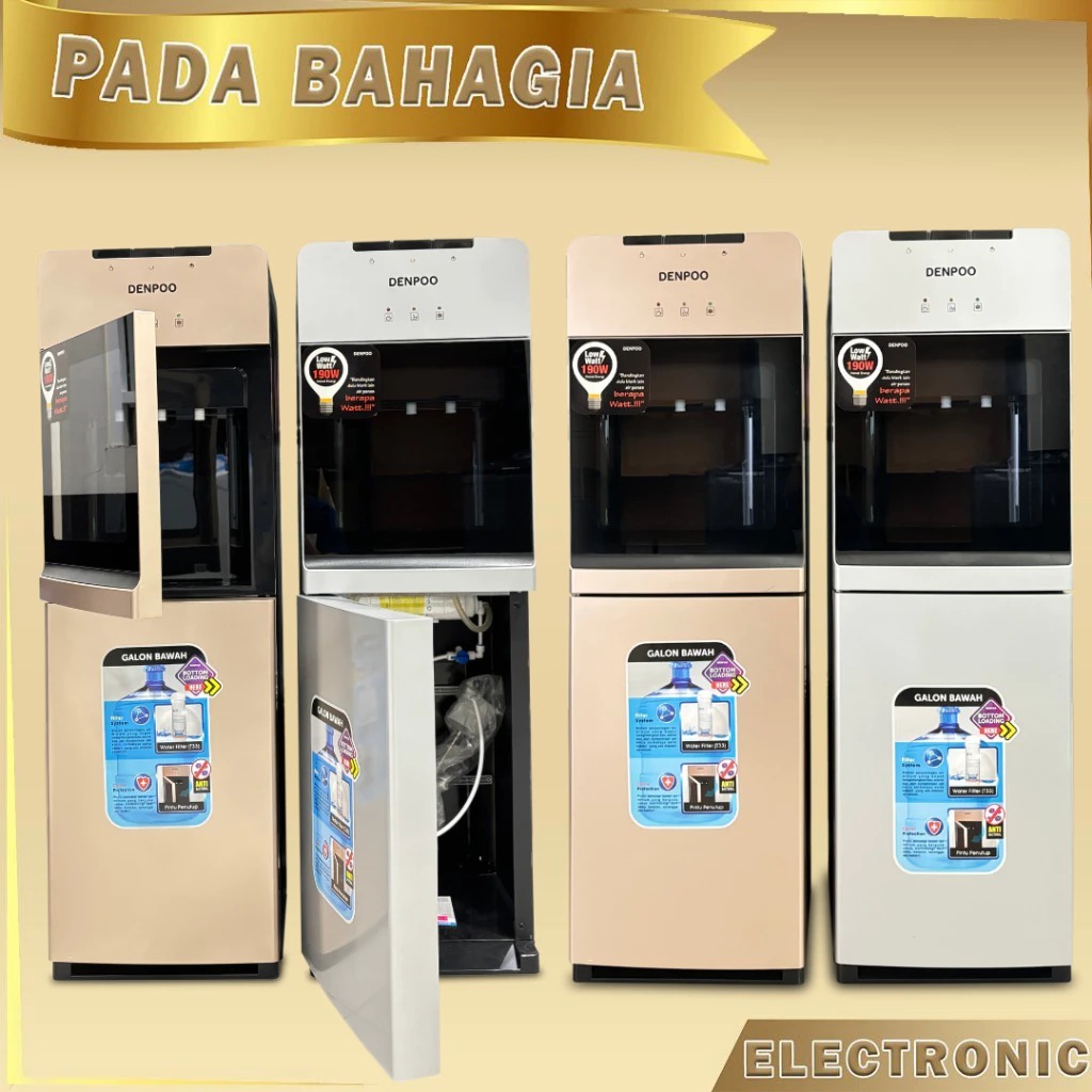 Dispenser Galon Bawah DENPOO DDB 59 LOW WATT