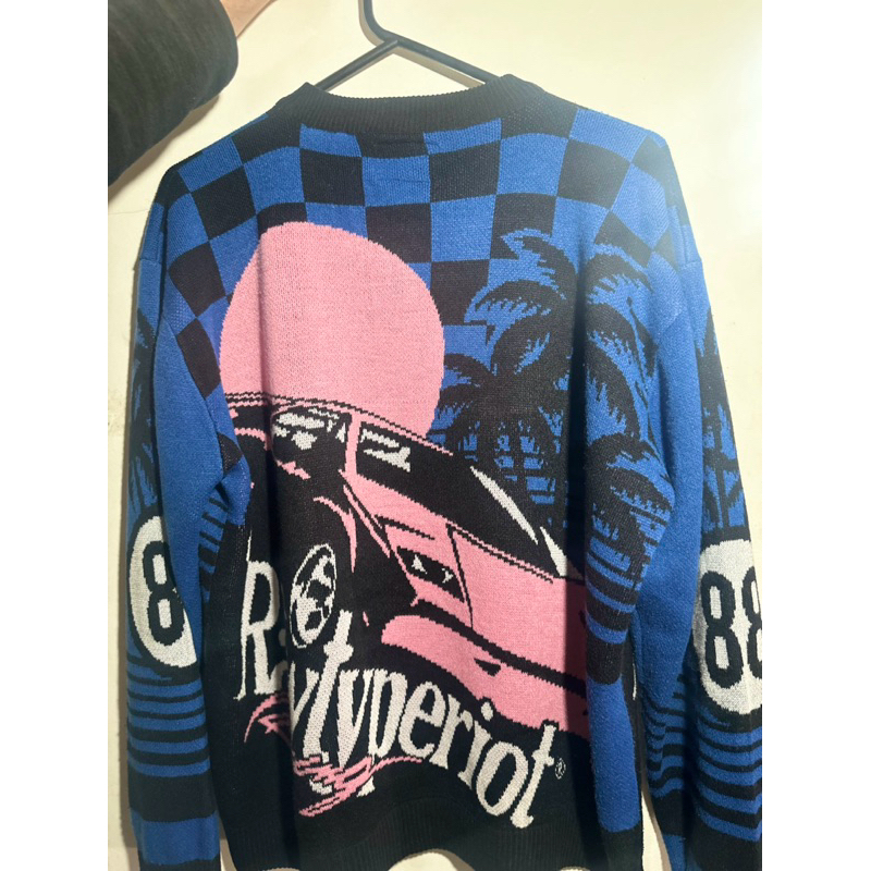 RawtypeRiot X Racing summer knitwear