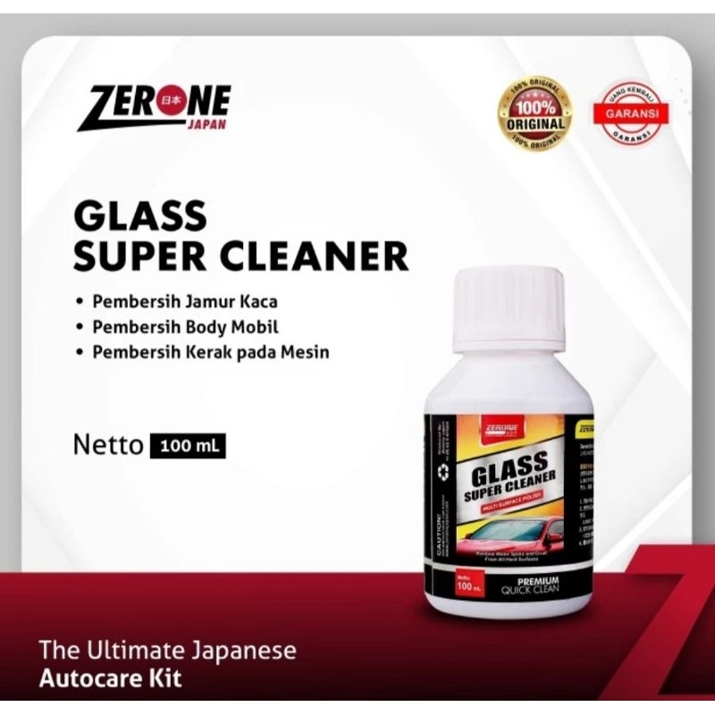 Zerone Japan - Glass Super Cleaner The Ultimate Japanese Autocare Kit Zerone