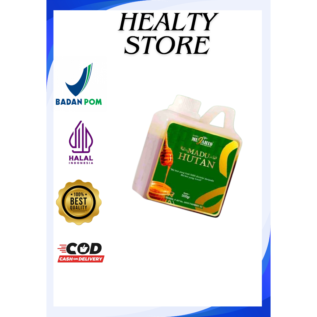 

Madu Hutan Mujahid 500gr - Madu Enak Manis