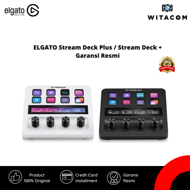 ELGATO Stream Deck Plus / Stream Deck + - Garansi Resmi
