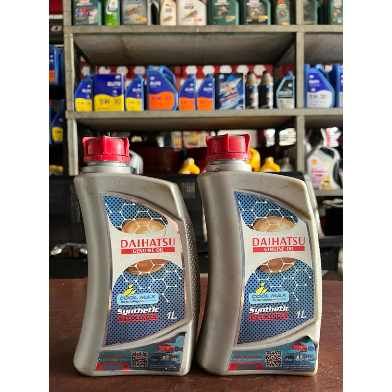 Oli Daihatsu Genuine Oil SAE 10w-40 Kemasan 1 Lt