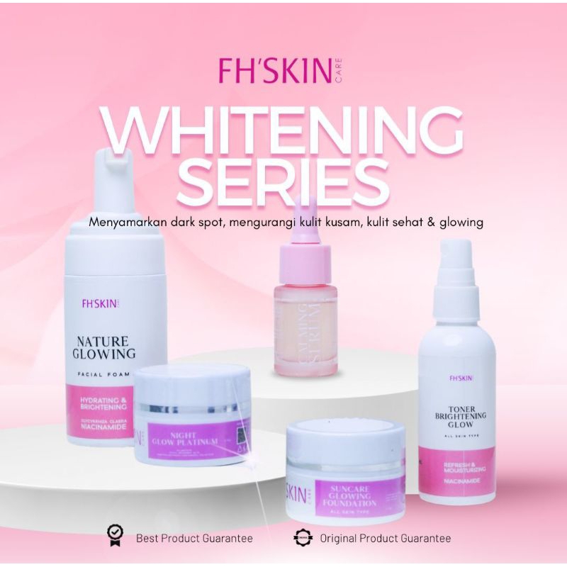 PAKET WHITENING FH SKIN / PAKET GLOWING FH SKIN/ CREAM WAJAH WHITENING/CREAM WAJAH GLOWING/MS GLOW/K