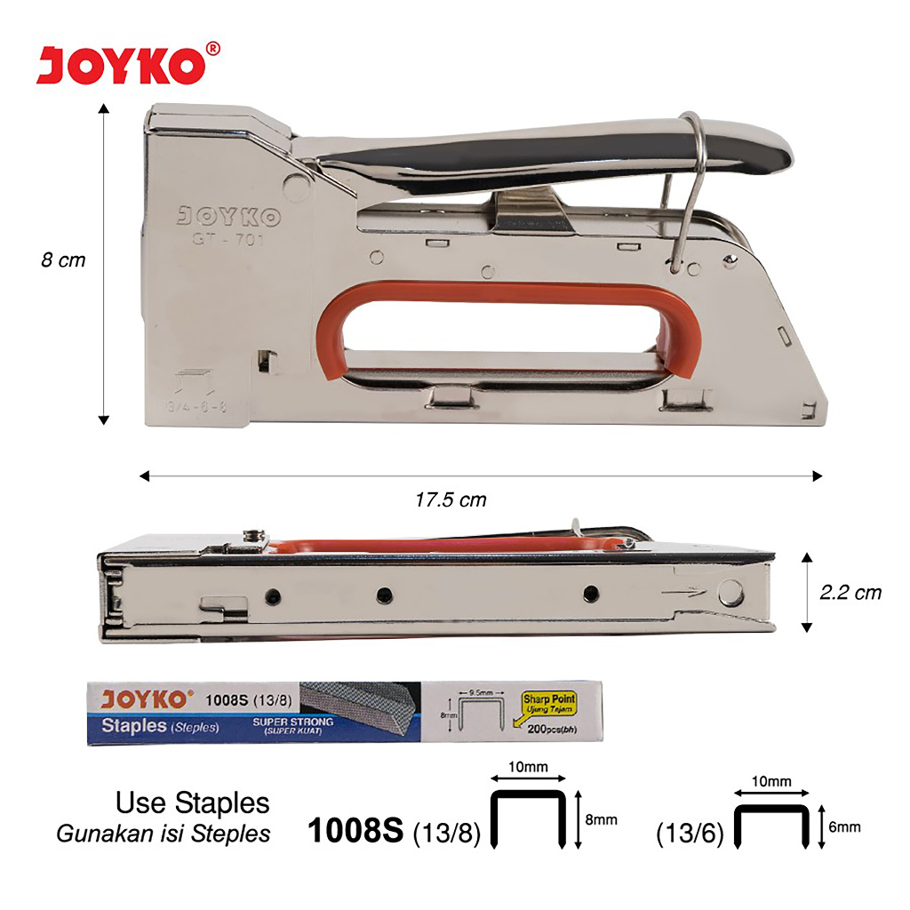 

Gun Tacker Stepler Tembak Joyko GT-701