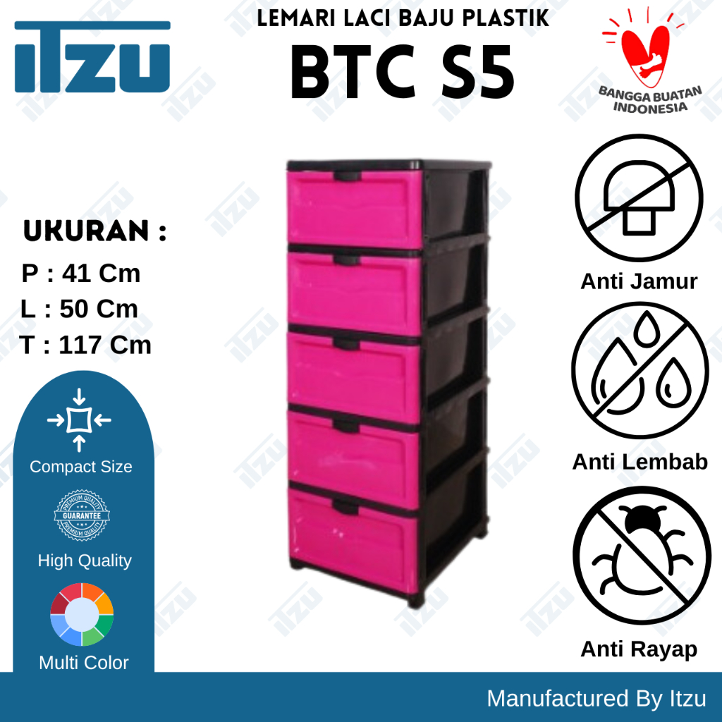 Lemari Nakas Plastik / Laci Plastik Ekonomis