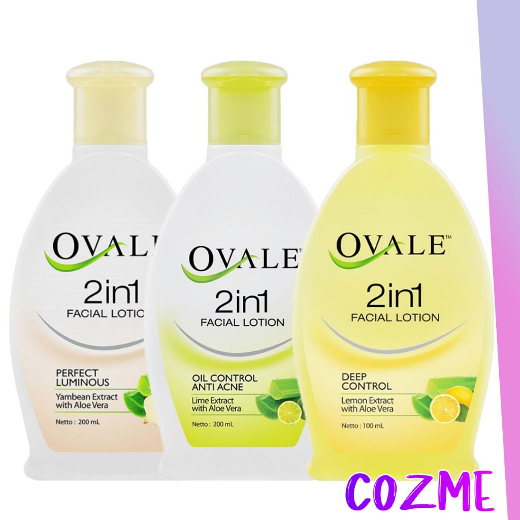 OVALE 2 In 1 Facial Lotion