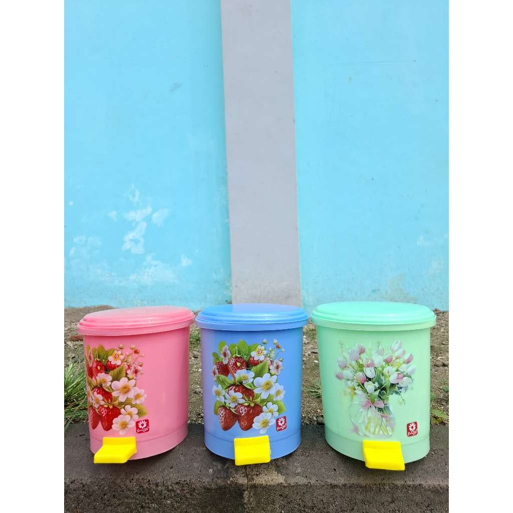 Tempat Sampah Injak Mini - Tempat Sampah Mobil Sunlife