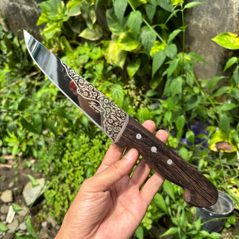 Pisau Hulusi Straigth 16cm Venge Wood
