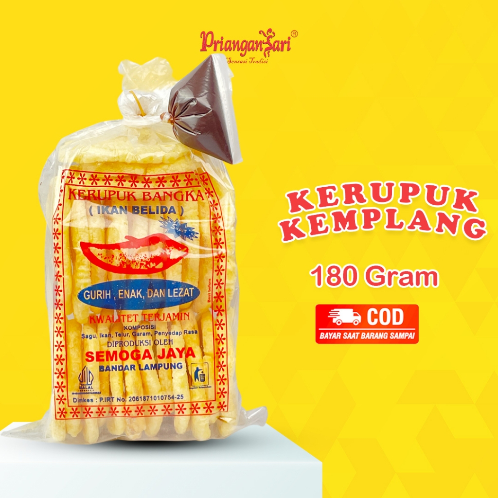 

Kerupuk Kemplang 180 Gram